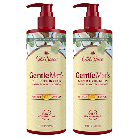 Skin moisturizer — Old Spice formula for hydration and freshness