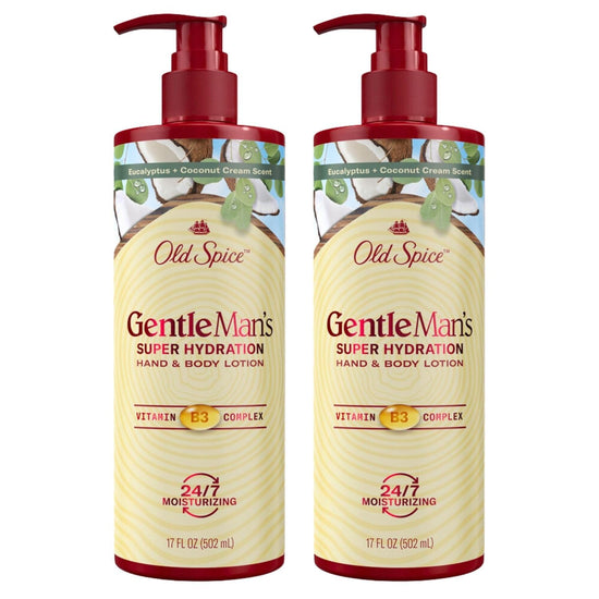 Skin moisturizer — Old Spice formula for hydration and freshness
