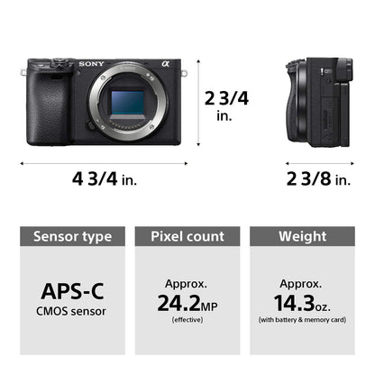 Digital camera — Sony a6400 mirrorless interchangeable-lens model