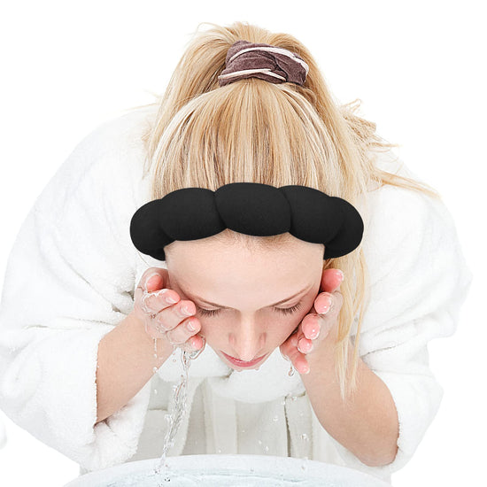 Hairband — Soft and non-slip design for makeup and skincare routines