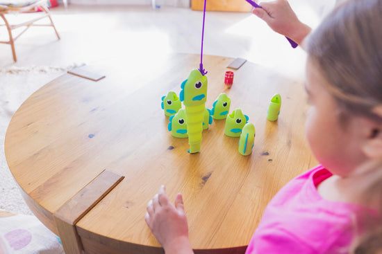 Educational Insights Reel Big Catch game — preschool fishing and counting activity