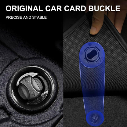 Corolla floor mats - AOMSAZTO original hybrid carpet liners in black