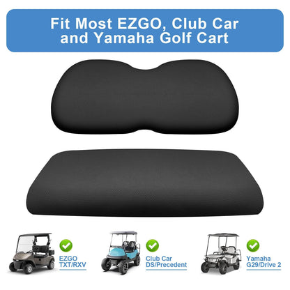 Vehicle seat cover — Durable washable polyester mesh for golf carts