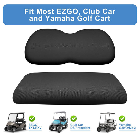 Vehicle seat cover — Durable washable polyester mesh for golf carts