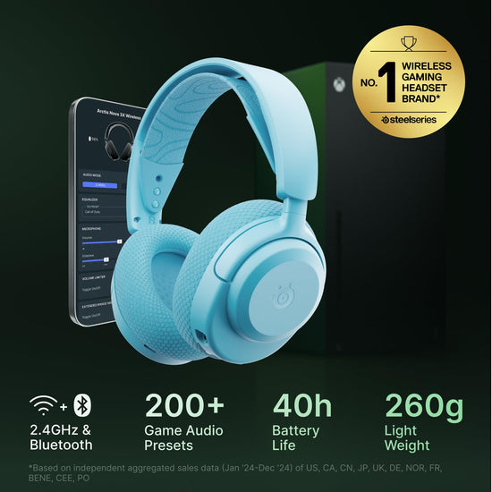 SteelSeries Arctis Nova 3X wireless gaming headset — multi-platform compatibility