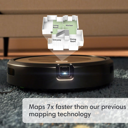 iRobot Roomba j9+ — self-emptying robotic vacuum cleaner