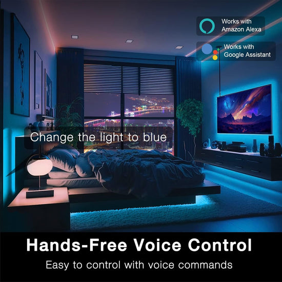 DAYBETTER string lights — Smart WiFi RGB color changing for home decor