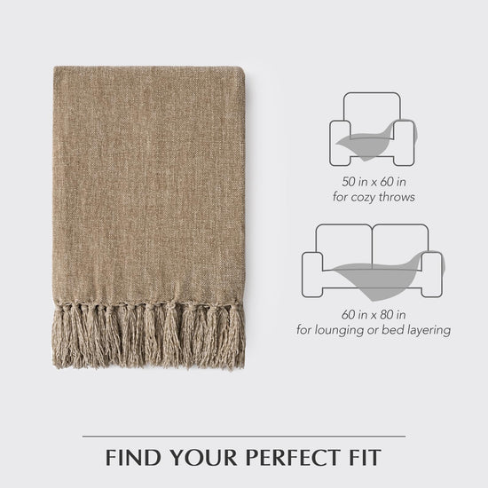 Blanket — Chenille plaid design from EverGrace