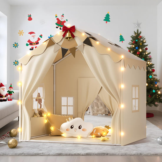 Collapsible play structure — Star light and padded mat included