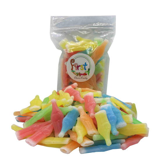 FirstChoiceCandy wax bottles candy drink with nostalgic fun