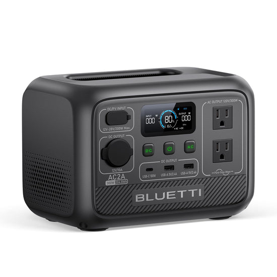 Electricity generator — 204Wh LiFePO4 battery backup with fast recharging