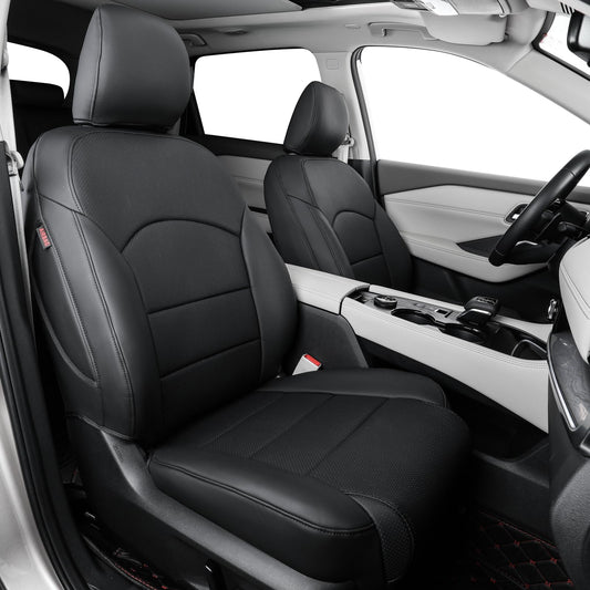 coverdream vehicle seat covers - luxury waterproof leather for 2021-2026 Nissan Rogue S, SV