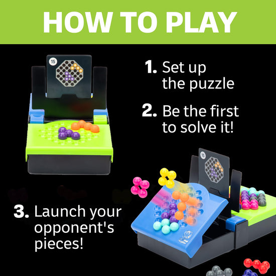 Educational Insights Kanoodle head-to-head — 3D puzzles for two players.