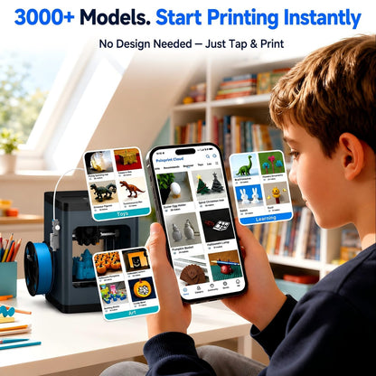 Entina Tina2 Plus 3D printer — fast 3D printing with auto leveling and WiFi