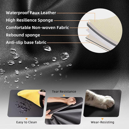 AOMSAZTO vehicle seat covers — waterproof luxury leather for Honda HR-V 2016-2026