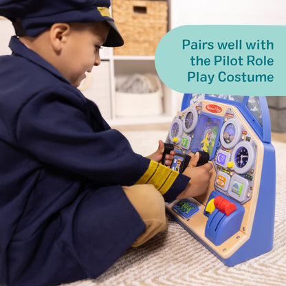 Melissa & Doug interactive dashboard wooden toy for ages 3 and up