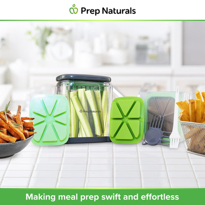 Food slicer — 3-in-1 French fry cutter with potato cutting capabilities