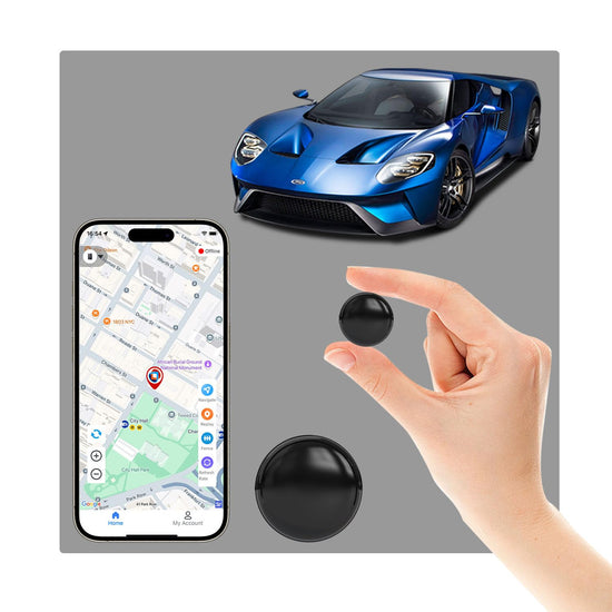 GPS tracker — no monthly subscription and waterproof design with magnetic mount