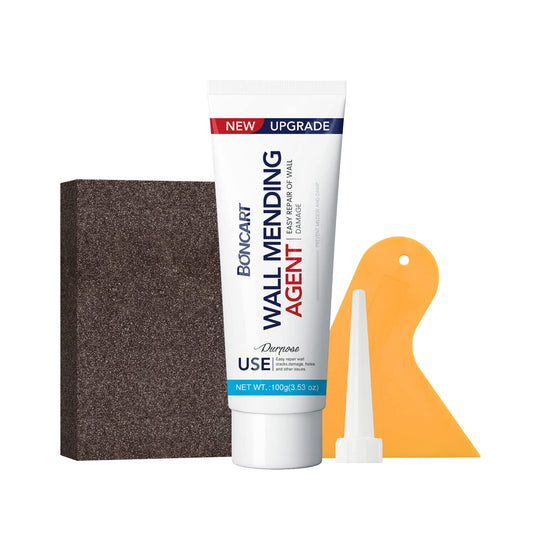 Drywall repair kit — quick and easy wall mending solution with scraper 2 pack