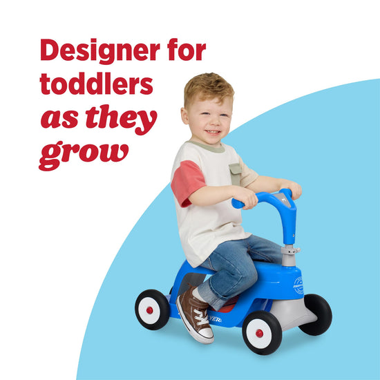 Radio Flyer Scoot 2 kick scooter — converts easily with flip deck