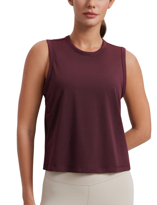 Shirt — Pima cotton high neck cropped design for women