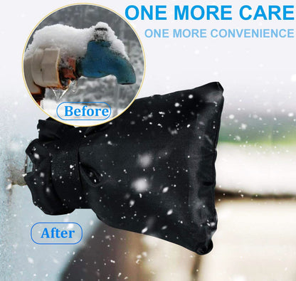 Storage cover — Upgraded waterproof outdoor faucet cover for freeze protection
