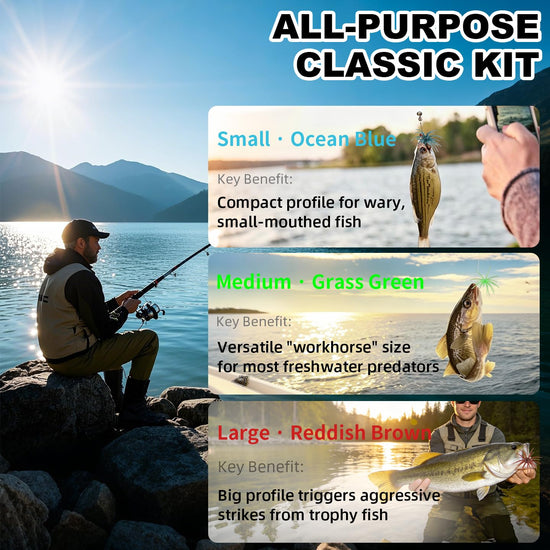 Sea Urchin Baits for Bass Fishing, 12-Piece Soft Creature-Style Dice Baits
