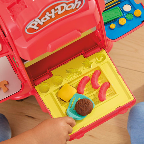 Play-Doh pizza delivery scooter playset — large ride-on toy for preschoolers