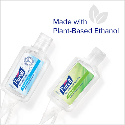 Purell hand sanitizer - advanced formula travel pack with jelly wrap carrier 1 fl oz bottle pack of 8