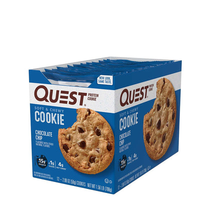 Quest Nutrition cookie — chocolate chip flavor