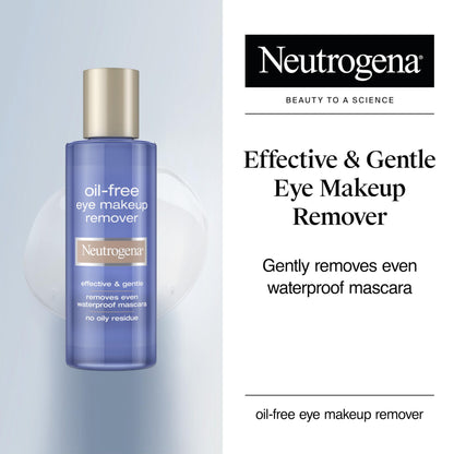 Neutrogena eye makeup remover — gentle formula 3.8 fl oz