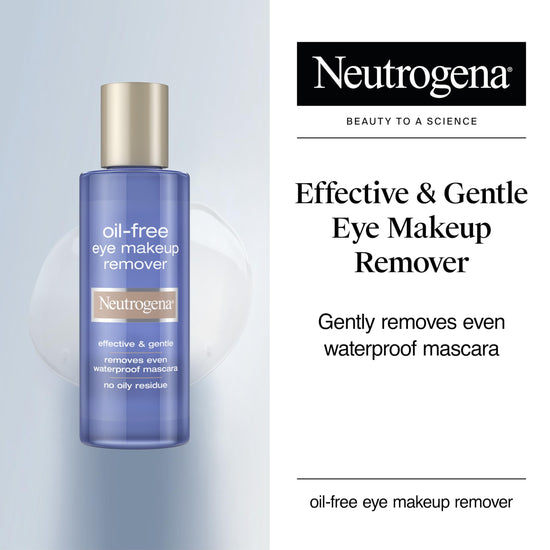 Neutrogena eye makeup remover — gentle formula 3.8 fl oz