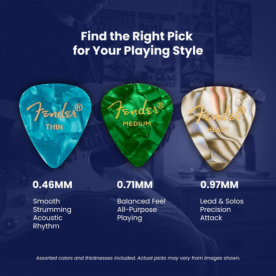 Fender plectrum sampler pack