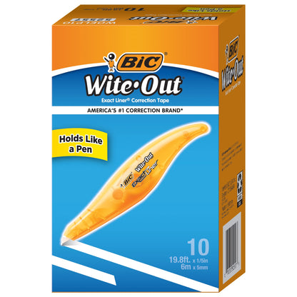 BIC Wite-Out correction tape — EZ correct design for easy application