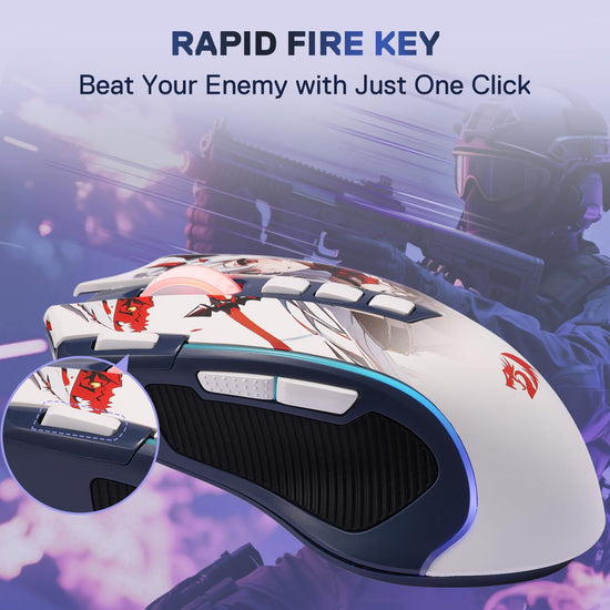Redragon M612 gaming mouse - high precision sensor