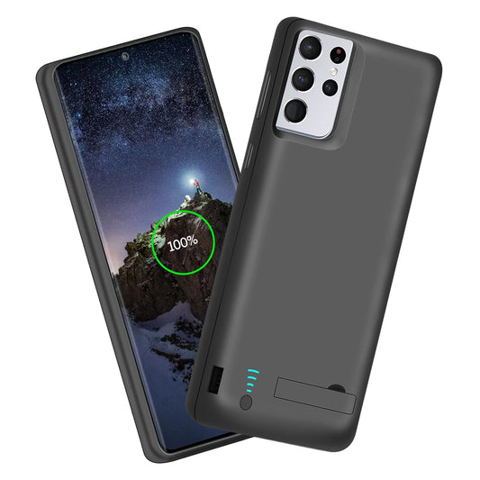 Cellular phone case — 5000mAh rechargeable battery for Samsung Galaxy S21 Ultra 5G