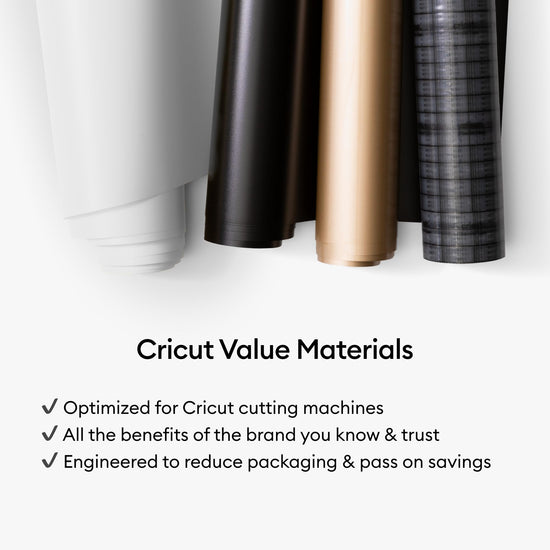 Cricut sticker decal — value permanent vinyl
