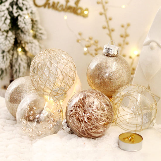 HANGING_ORNAMENT — shatterproof Christmas ball decoration set