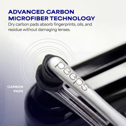 Cleaning agent — Carbon microfiber tech for eyeglasses and lenses