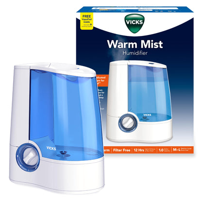 Vicks humidifier — warm mist technology