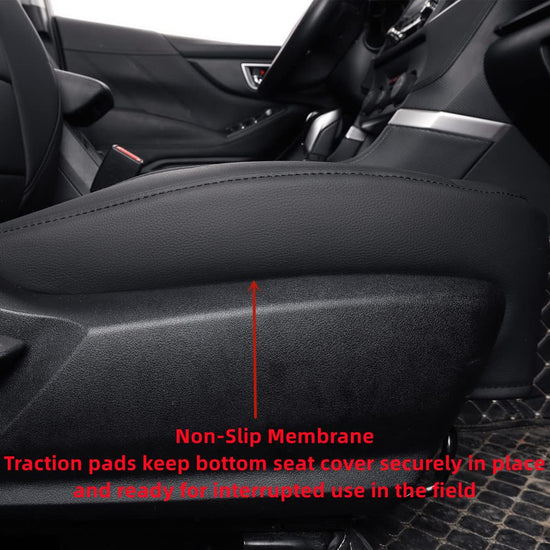 Vehicle seat cover — Custom fit leather for 2013-2017 Subaru Crosstrek