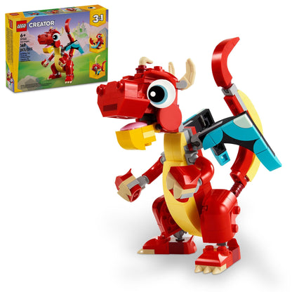 LEGO Creator building block set - transforms from dragon to fish to phoenix