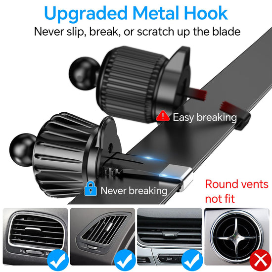 Kaistyle magnetic phone holder for car — strong magnets for Magsafe compatibility