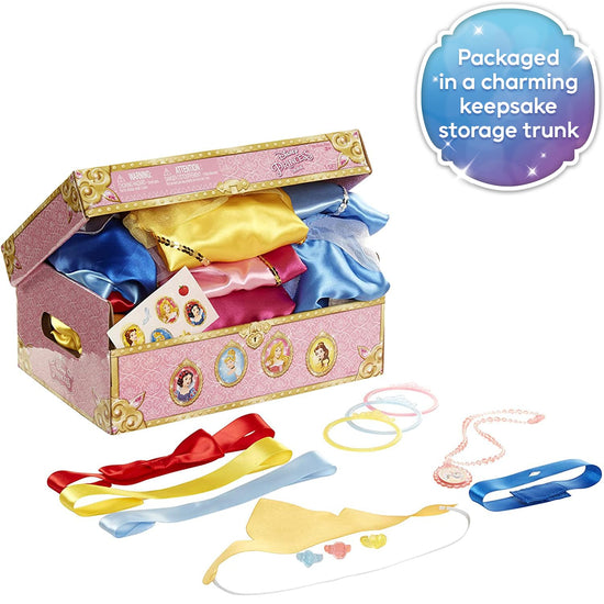 Costume outfit — Disney Princess dress up trunk with 21 pieces