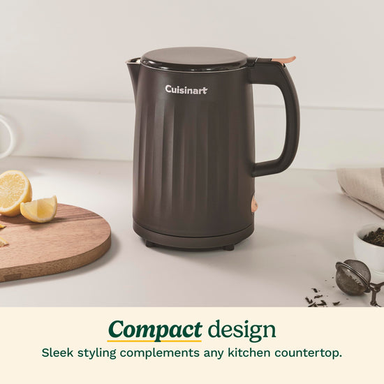 Cuisinart electric water boiler — double wall 1 liter design