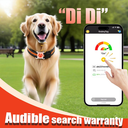 GPS tracker collar — Waterproof real-time tracking for pets and kids