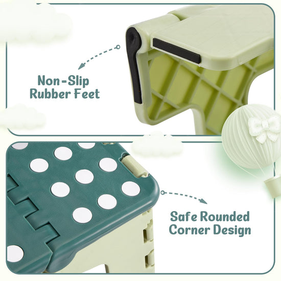ACSTEP step stool — 9 inch and 13 inch folding design