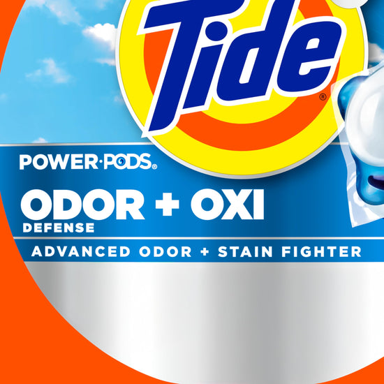 Tide laundry detergent — Ultra OXI Power PODS with odor eliminators