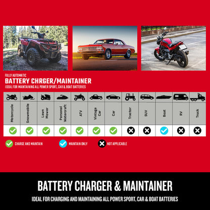 CRAFTSMAN battery charger — 4-in-1 solution for automotive and marine batteries