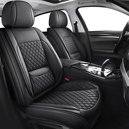 MIROZO vehicle seat cover — waterproof leather full set for cars and SUVs